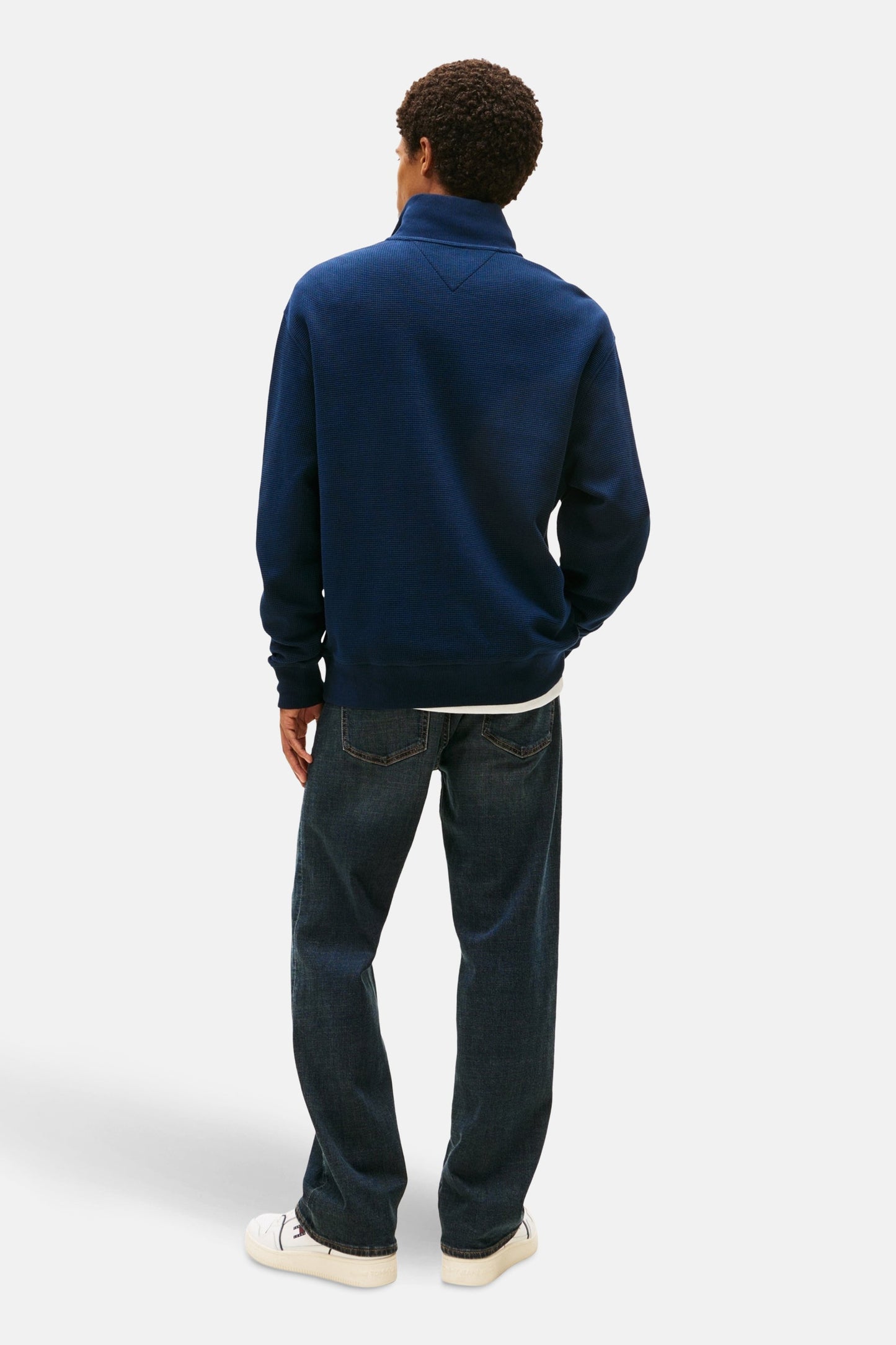 Sweater met ronde hals blauw - TOMMY JEANS
