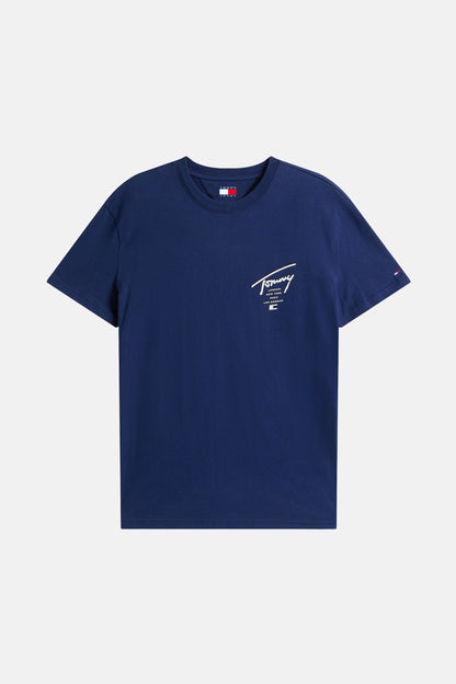 T-shirt (korte mouwen) blauw - TOMMY JEANS