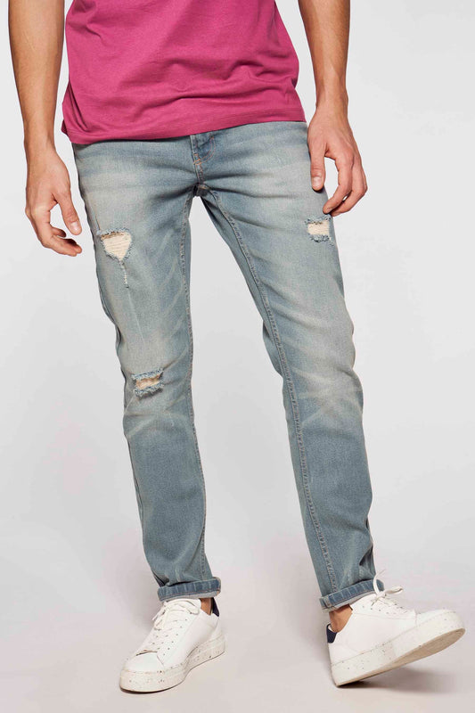 Slim Fit Jeans - Lichtblauwe Denim
