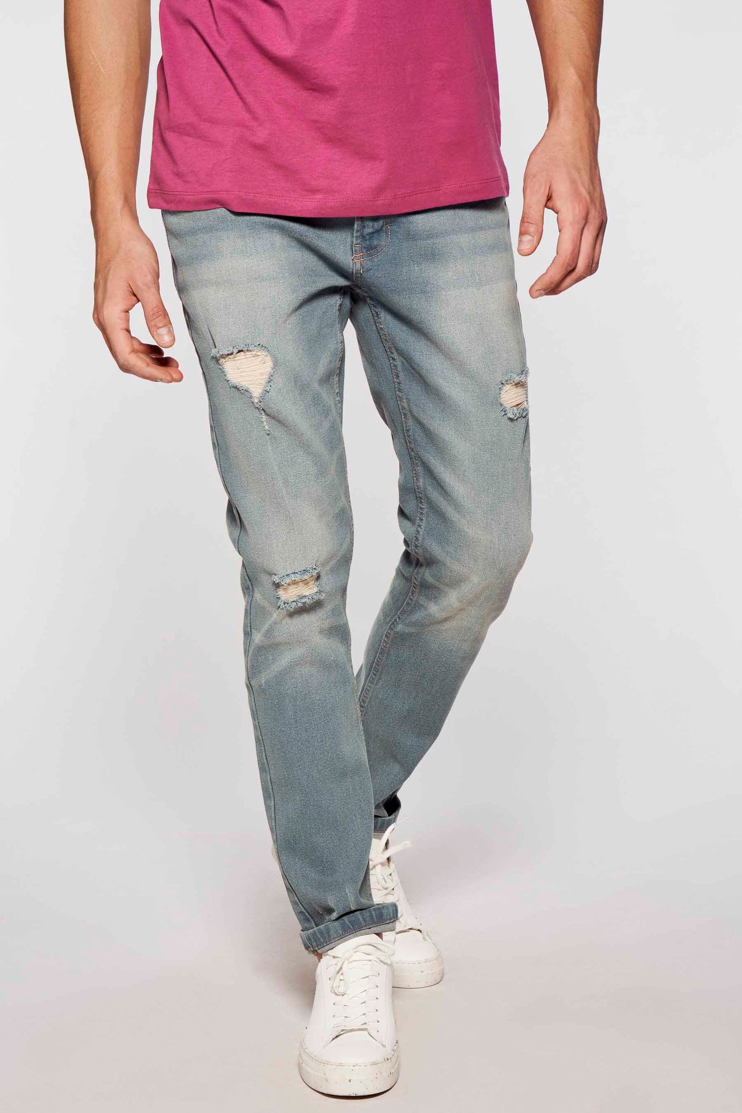 Slim Fit Jeans - Lichtblauwe Denim