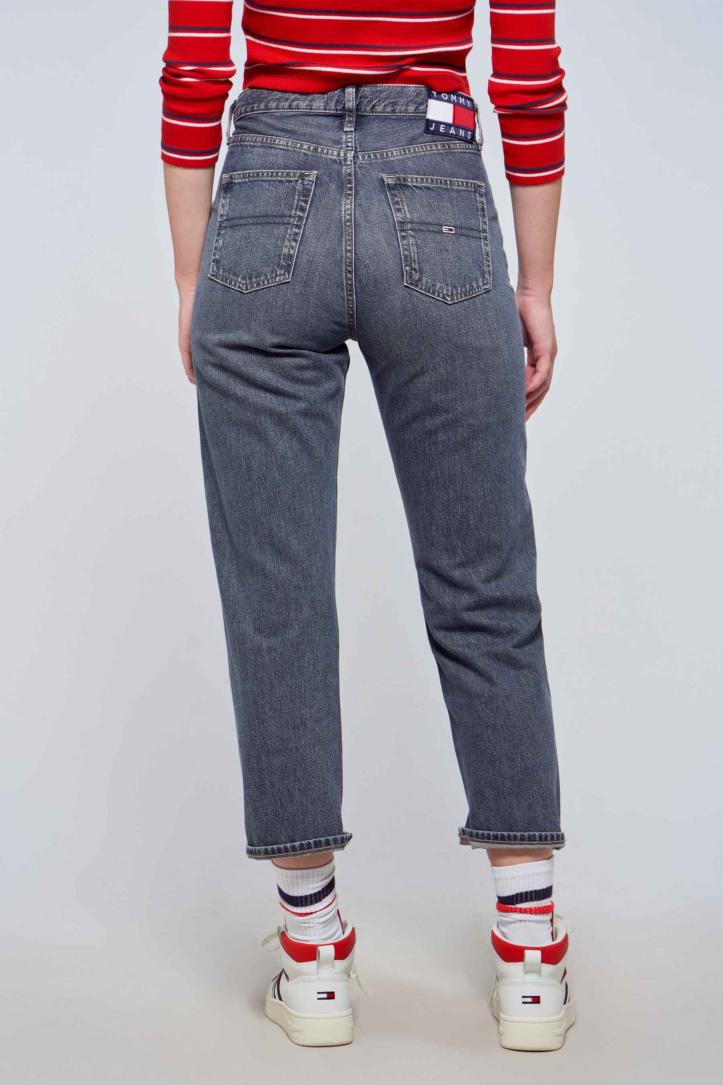 Rechtdoor Jeans - Midden Grijze Denim