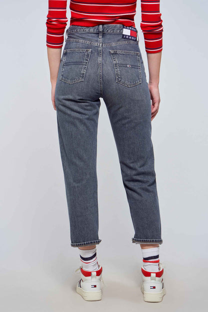 Rechtdoor Jeans - Midden Grijze Denim