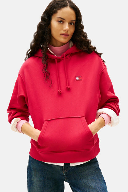 Sweater met capuchon - rood