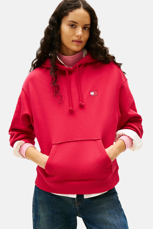 Sweater met capuchon - rood