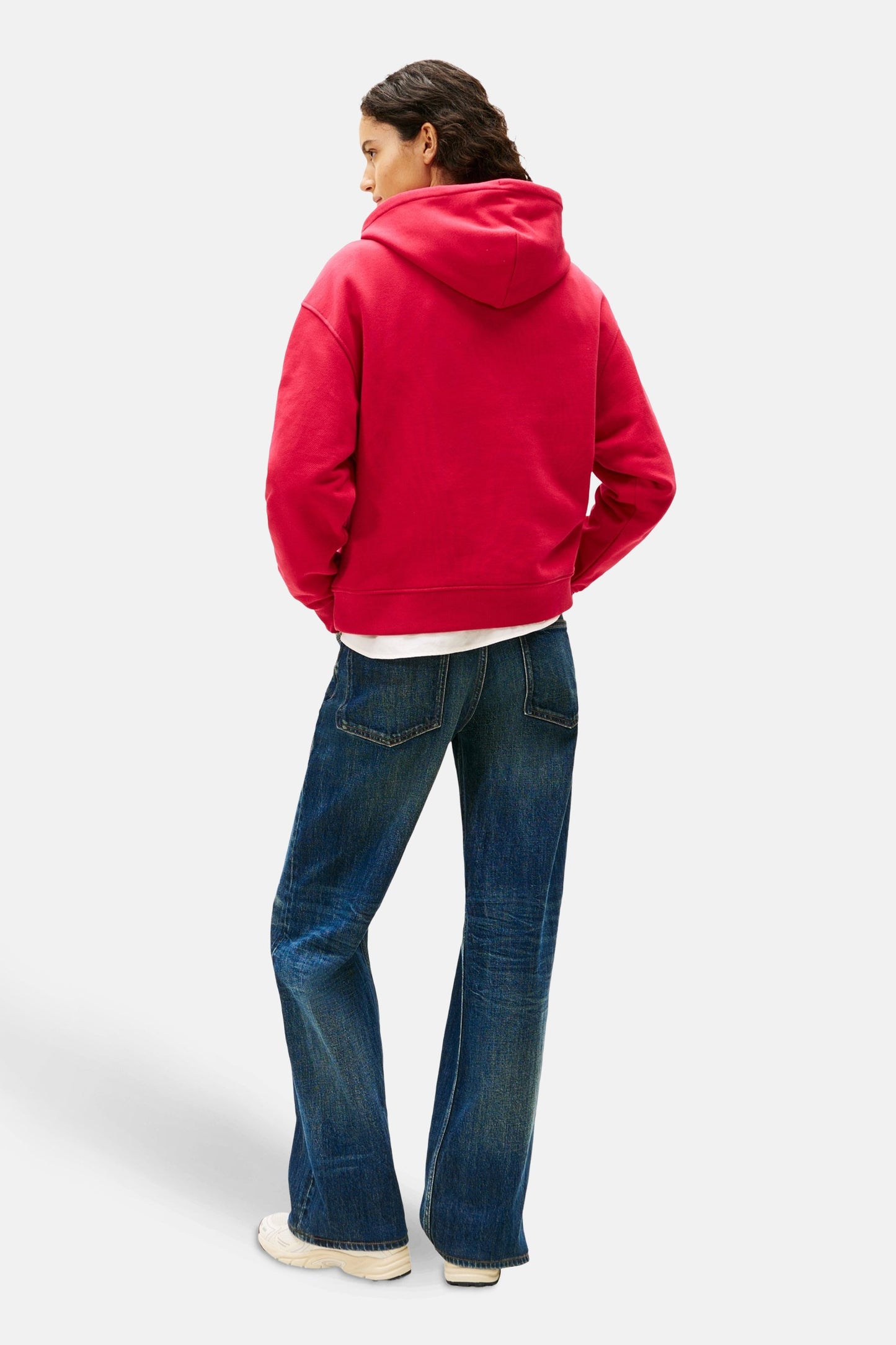 Sweater met capuchon - rood