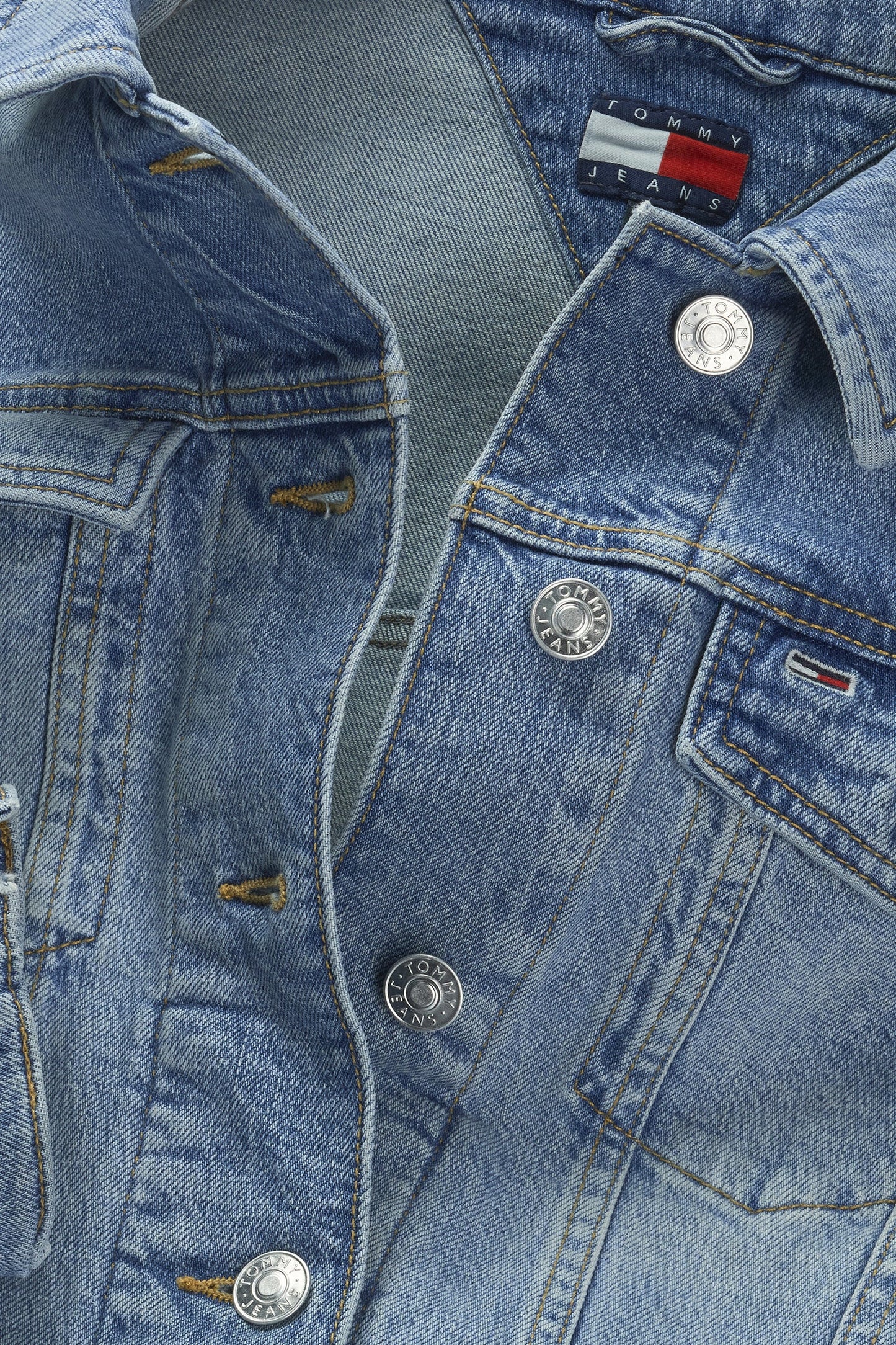 Lichtblauwe Denim Jeansjack