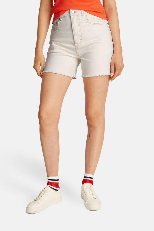 Tommy Jeans Korte Witte Denim