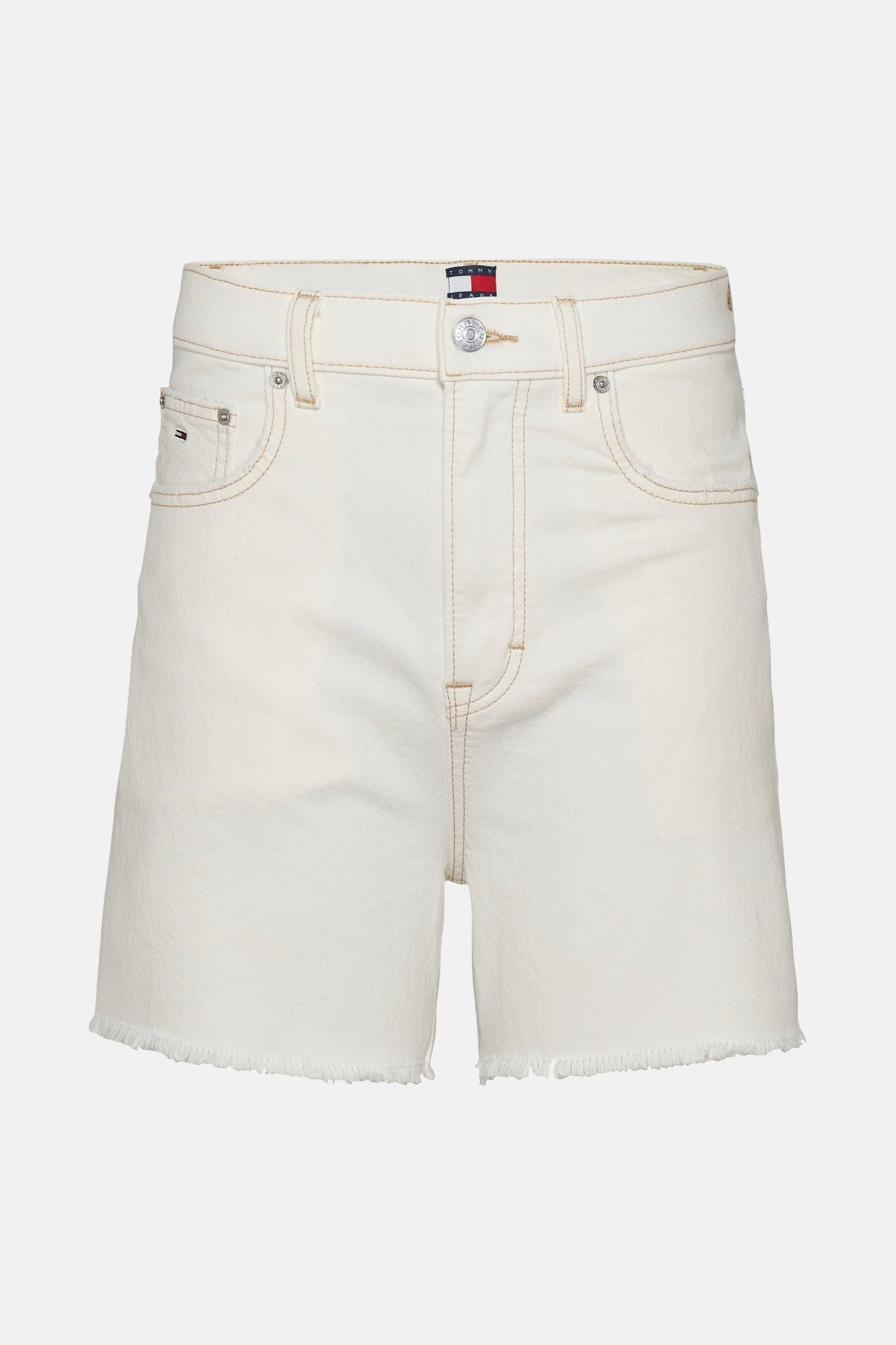 Tommy Jeans Korte Witte Denim