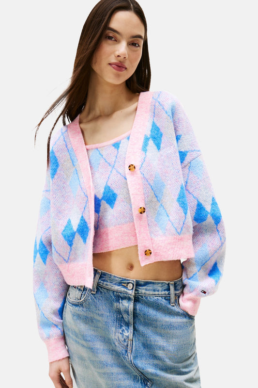 Pink Cardigan