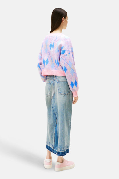 Pink Cardigan
