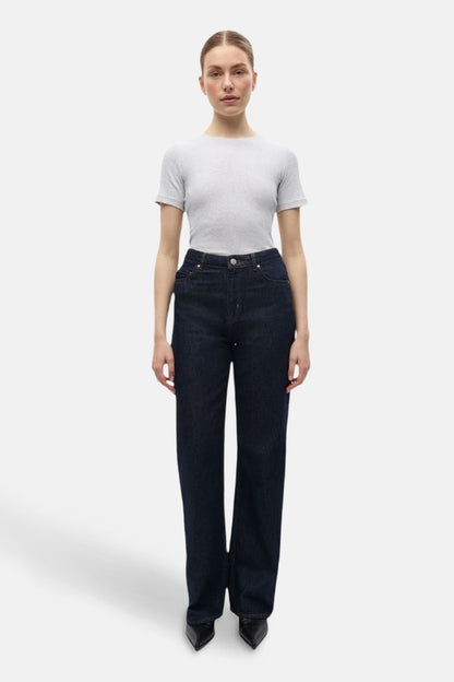 BREE - Donkerblauwe Denim Jeans