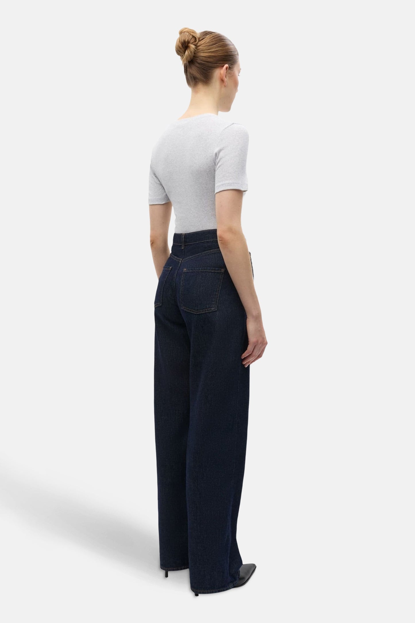 BREE - Donkerblauwe Denim Jeans