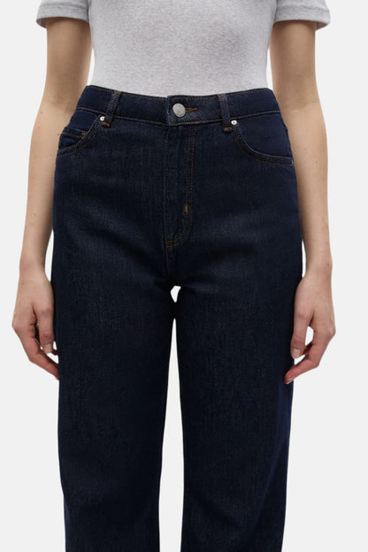 BREE - Donkerblauwe Denim Jeans