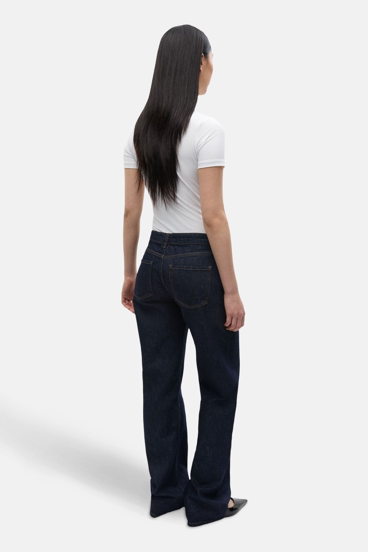 BETTY - Donkerblauwe Denim Jeans