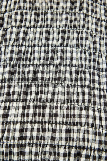 Blouse met korte mouwen - wit