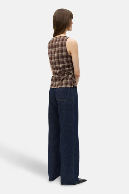 Blouse - bruin