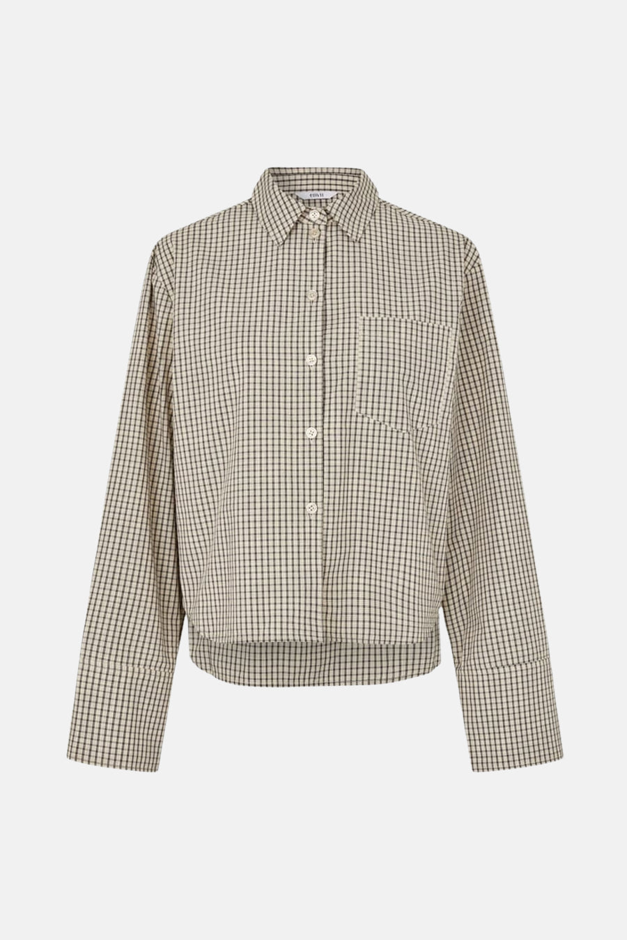 Hemd met lange mouwen - beige
