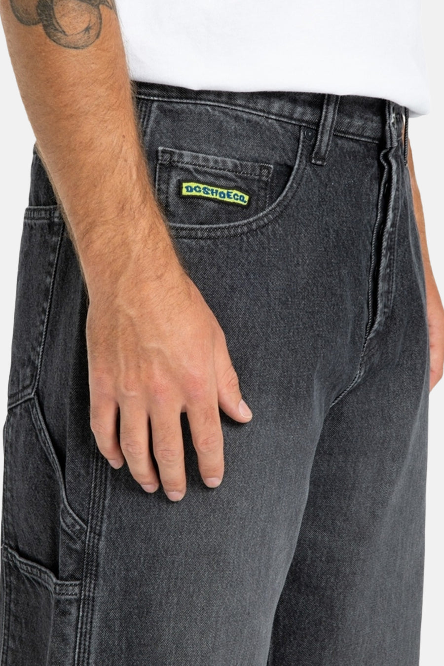 Jeans wijd zwart denim - DC SHOES
