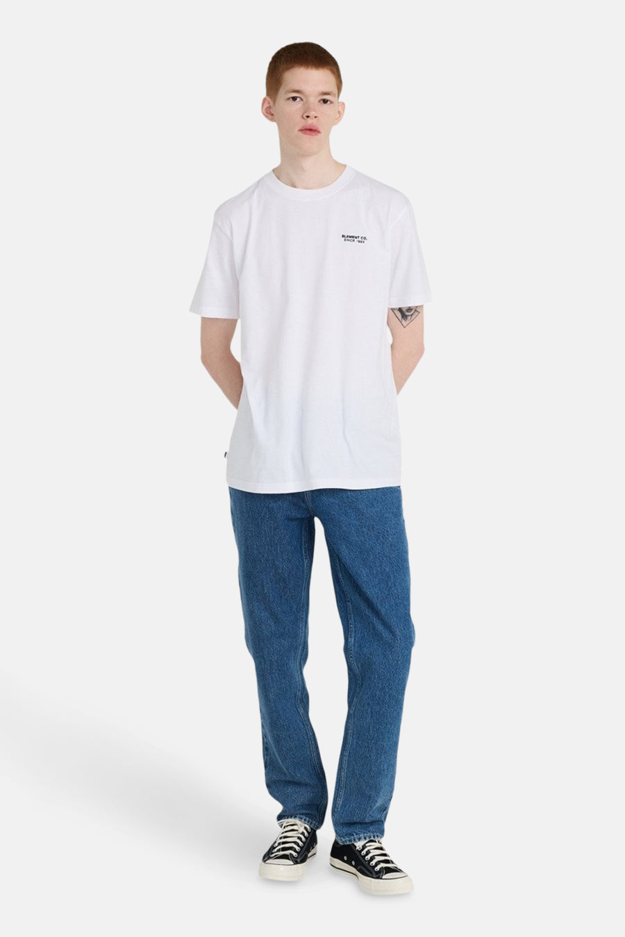 REGULAR 5 DENIM - Mid Blue Denim
