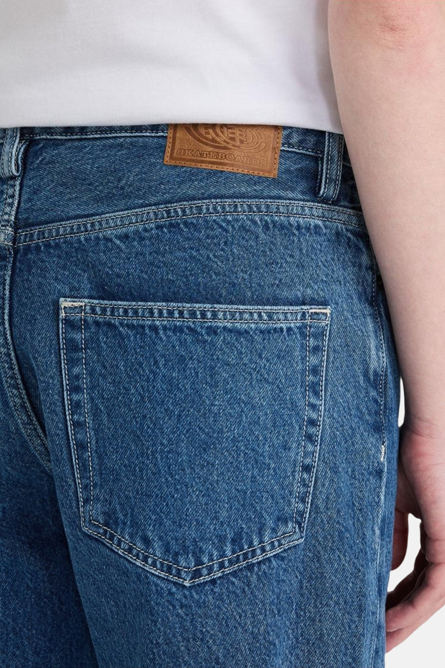 REGULAR 5 DENIM - Mid Blue Denim