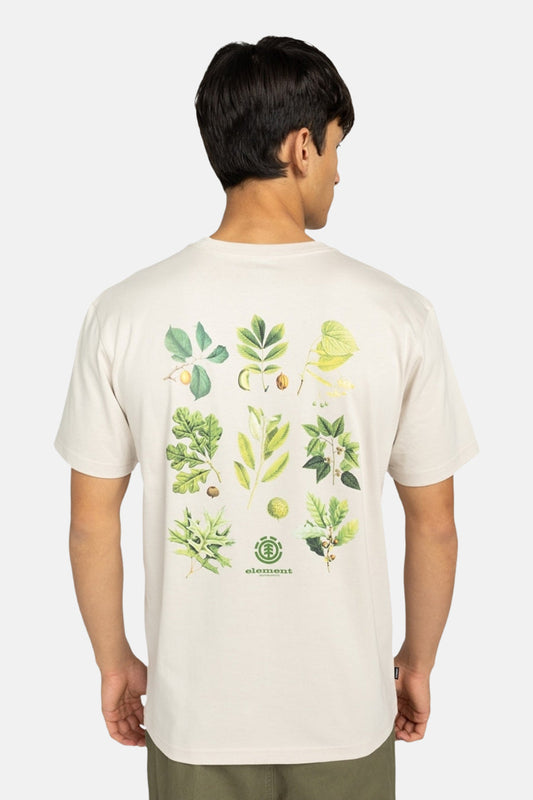 T-shirt (korte mouwen) ecru - ELEMENT