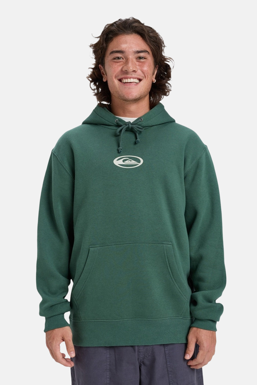 Sweater met kap groen - Quiksilver