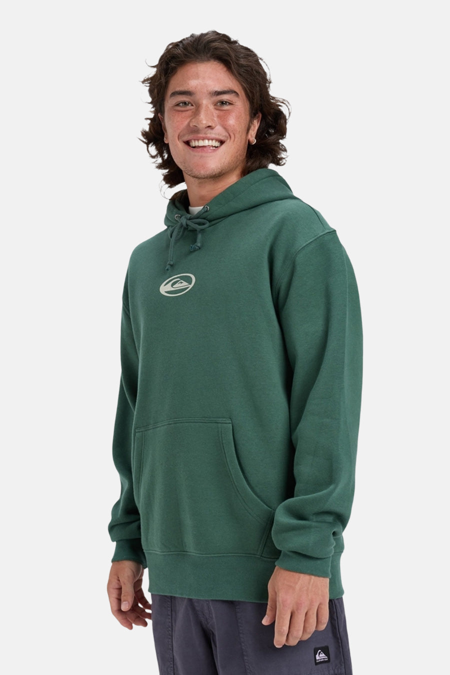 Sweater met kap groen - Quiksilver