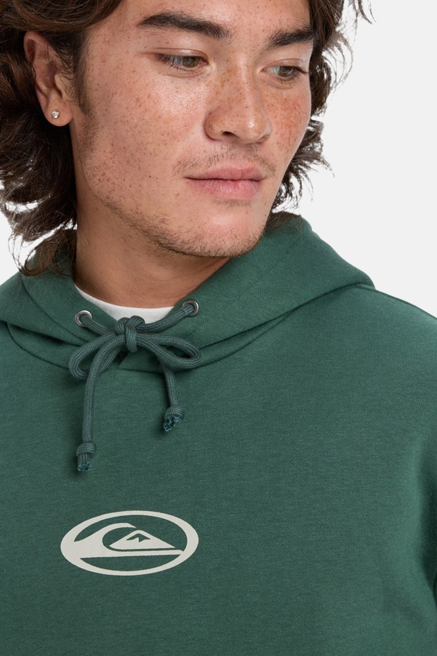 Sweater met kap groen - Quiksilver