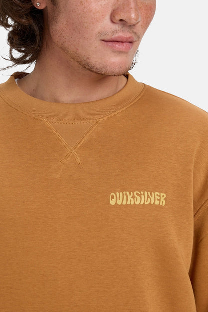 Sweater met ronde hals oranje - Quiksilver