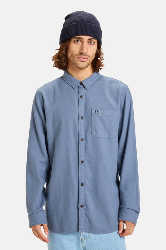 Quiksilver Langarmhemd in Blau