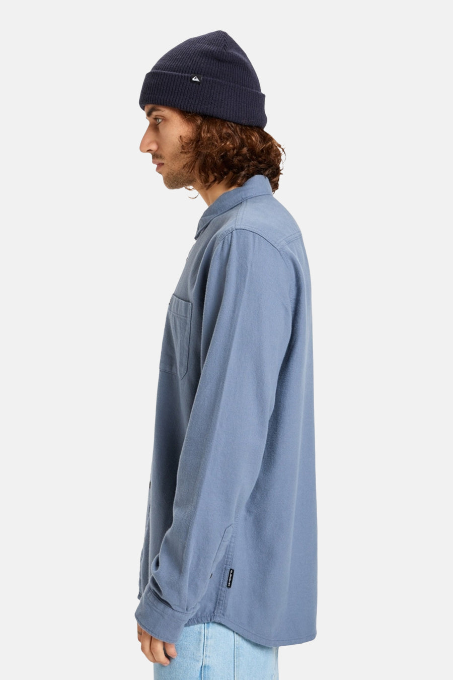 Quiksilver Langarmhemd in Blau