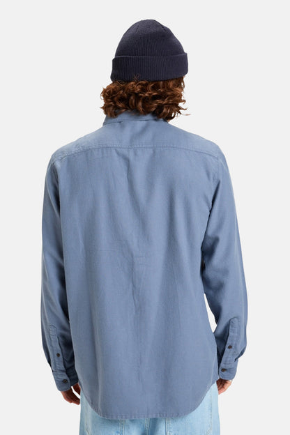 Quiksilver Langarmhemd in Blau