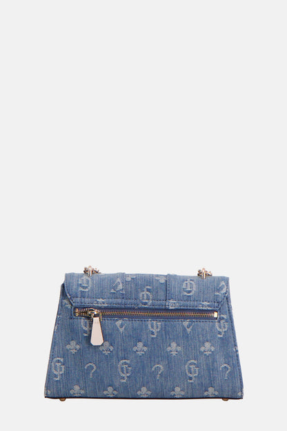 Denim Schoudertas - Middenblauw
