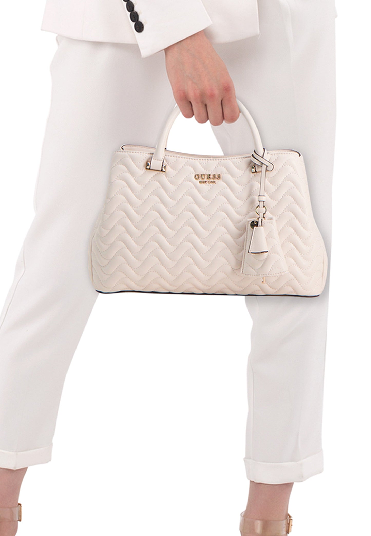 White Handbag