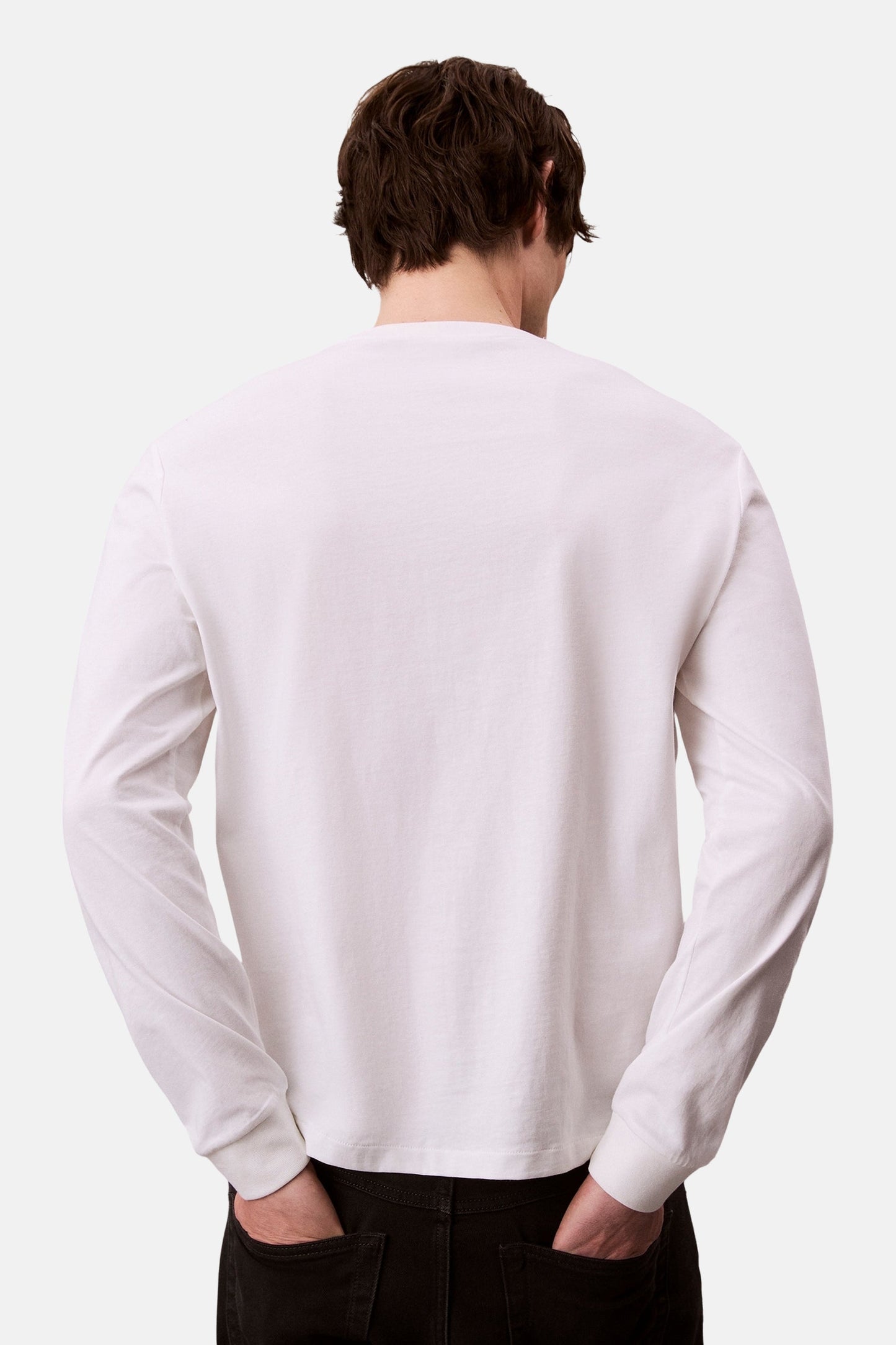 T-shirt (lange mouwen) wit - Calvin Klein
