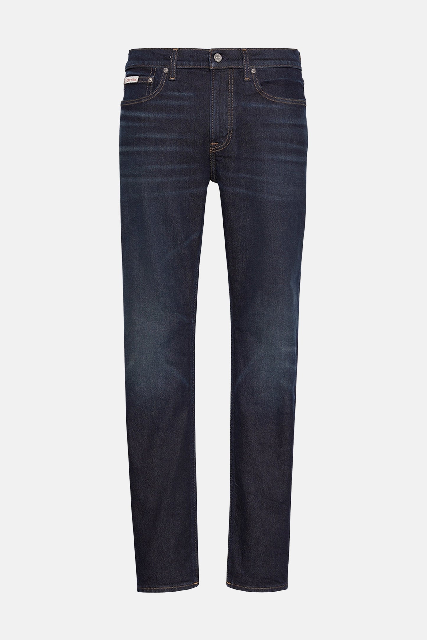 SLIM TAPER - donkerblauwe denim