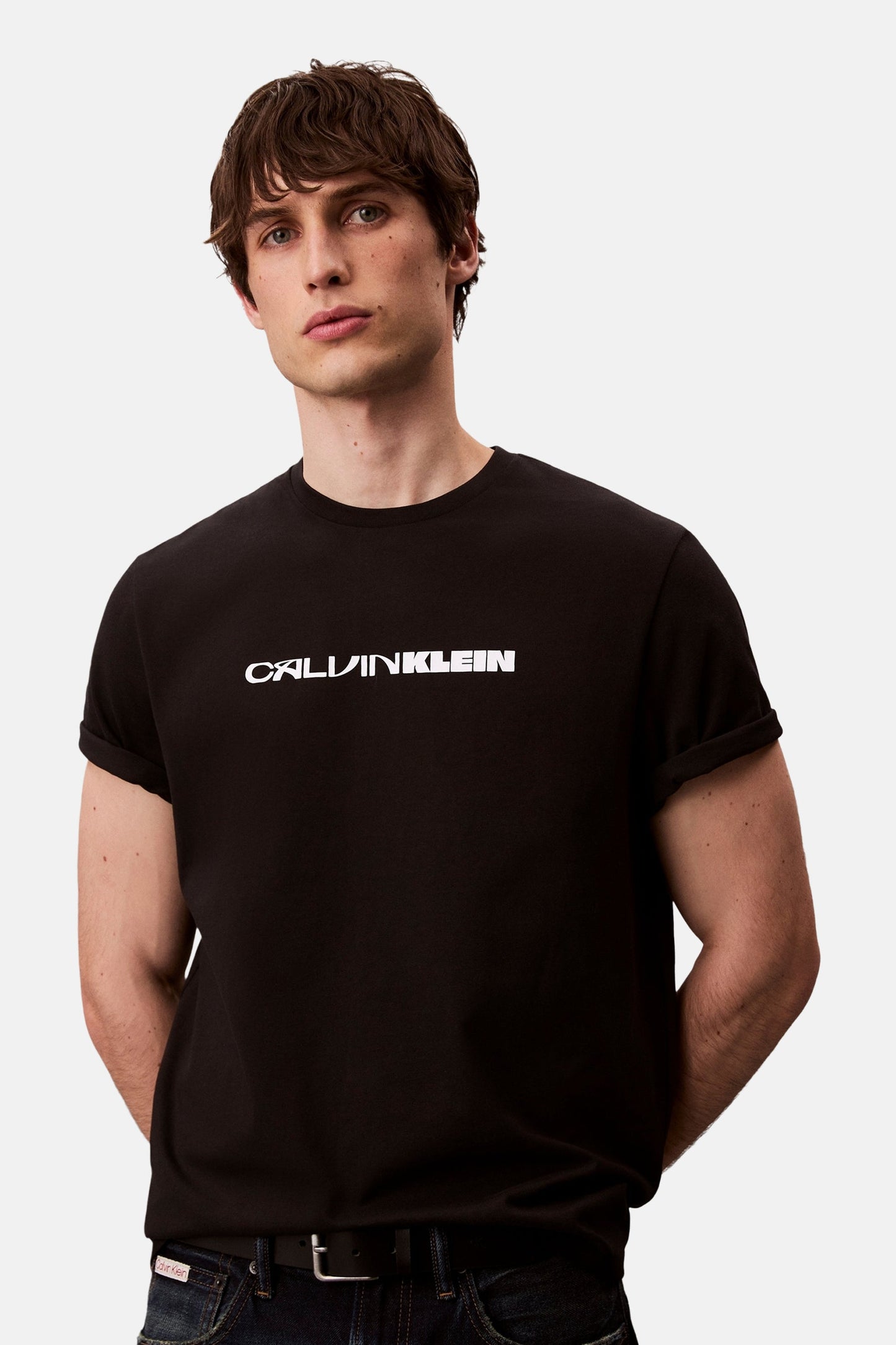 T-shirt (korte mouwen) zwart - Calvin Klein
