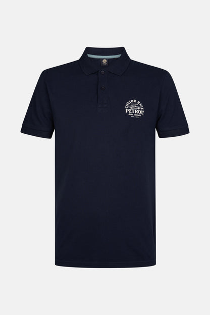 Korte Mouwen Polo - Donkerblauw