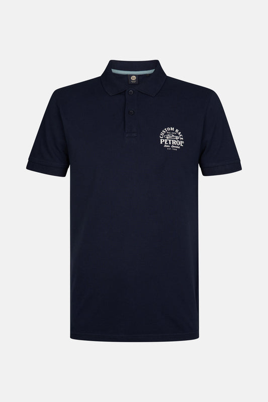 Korte Mouwen Polo - Donkerblauw
