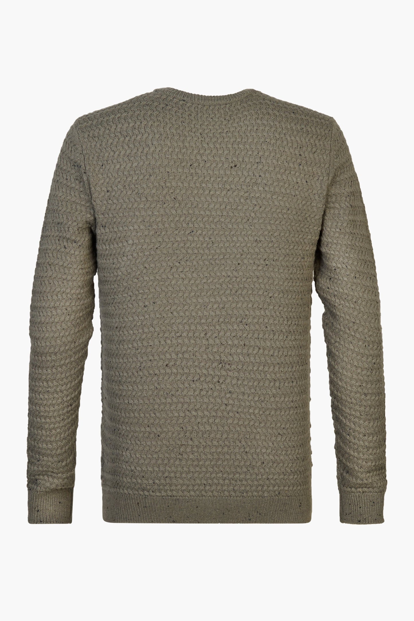 Pull met ronde hals - groen