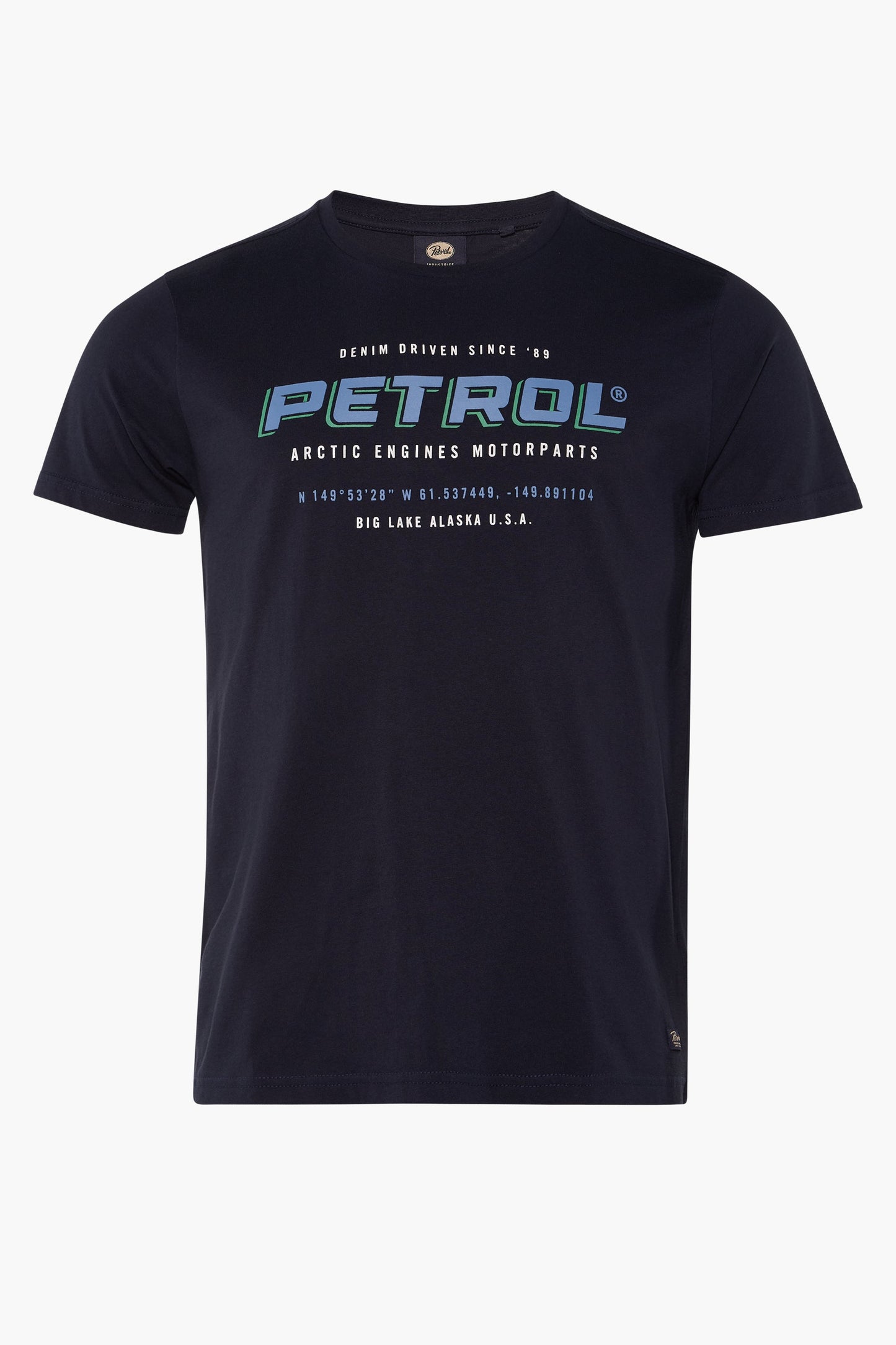 T-shirt met korte mouwen - blauw