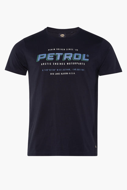 T-shirt met korte mouwen - blauw