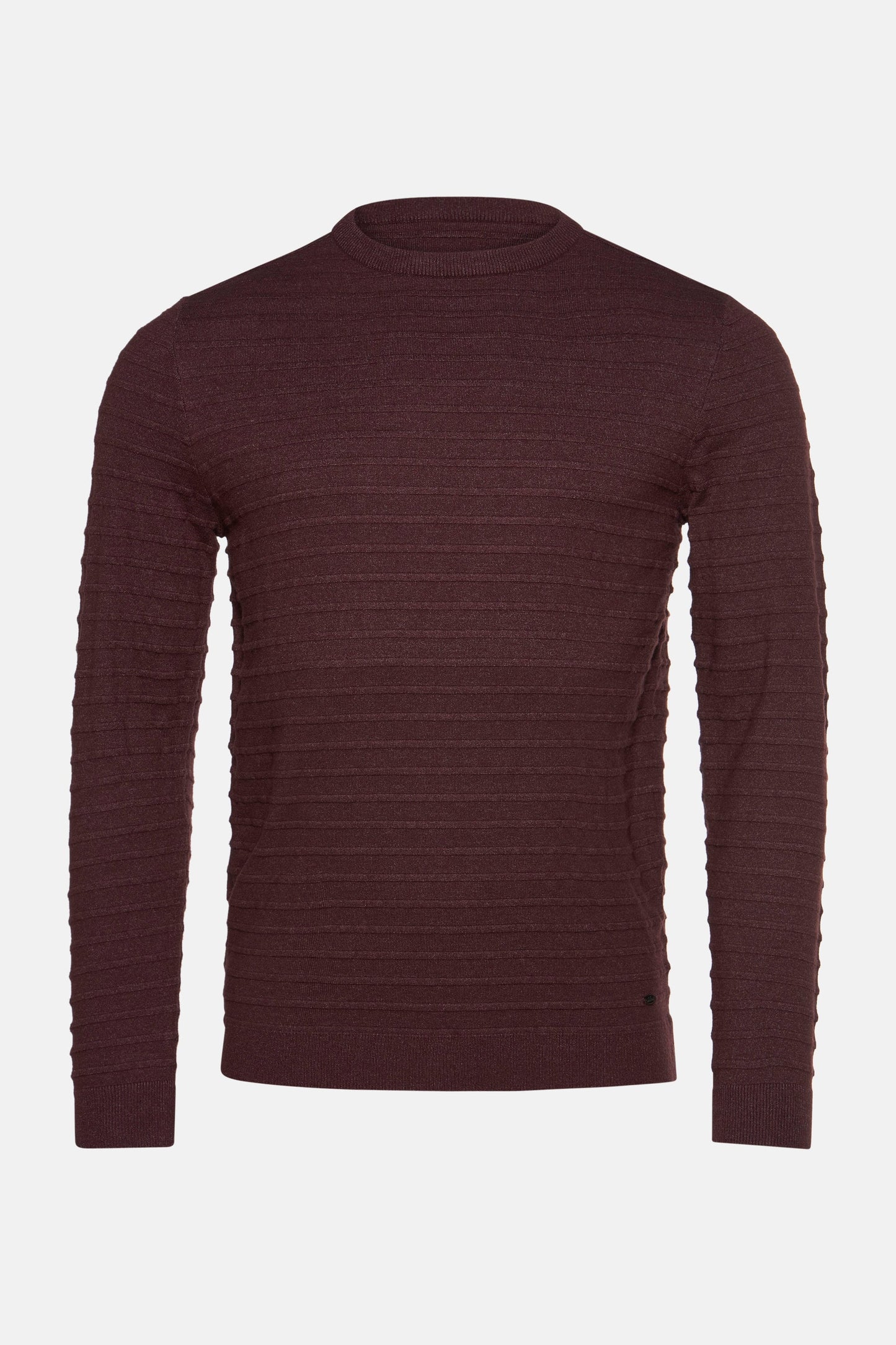 Trui met ronde hals bordeaux - Petrol Industries®
