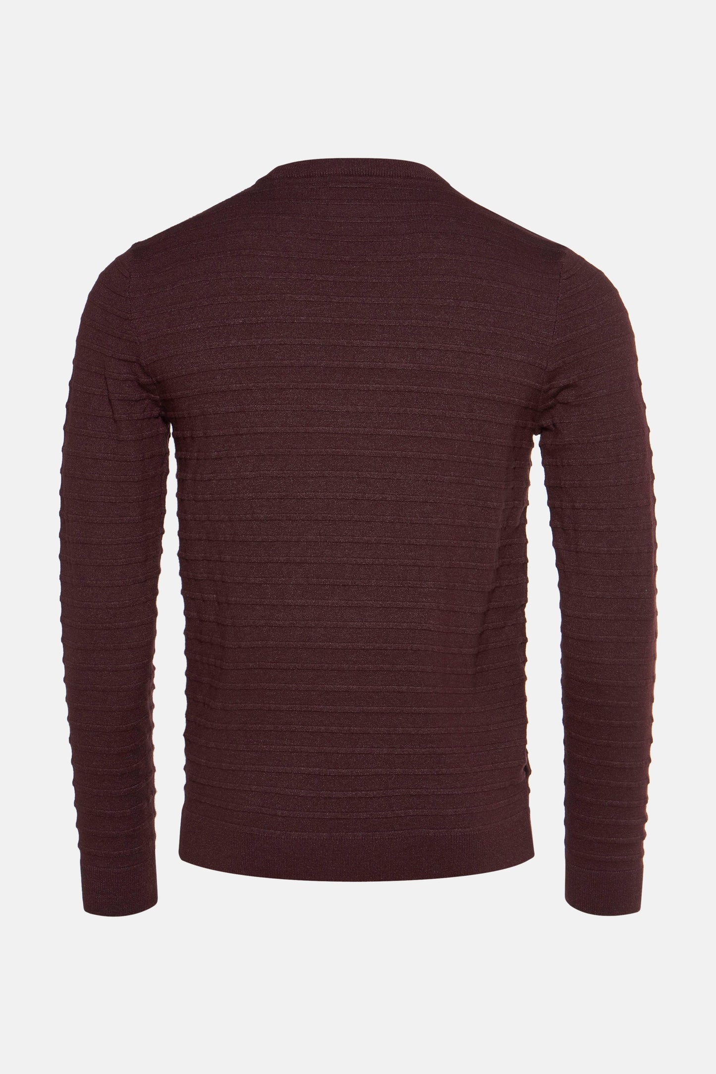 Trui met ronde hals bordeaux - Petrol Industries®