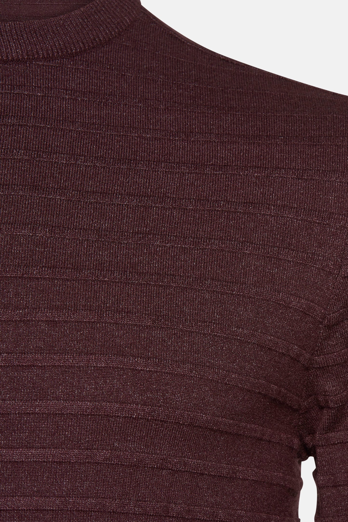 Trui met ronde hals bordeaux - Petrol Industries®