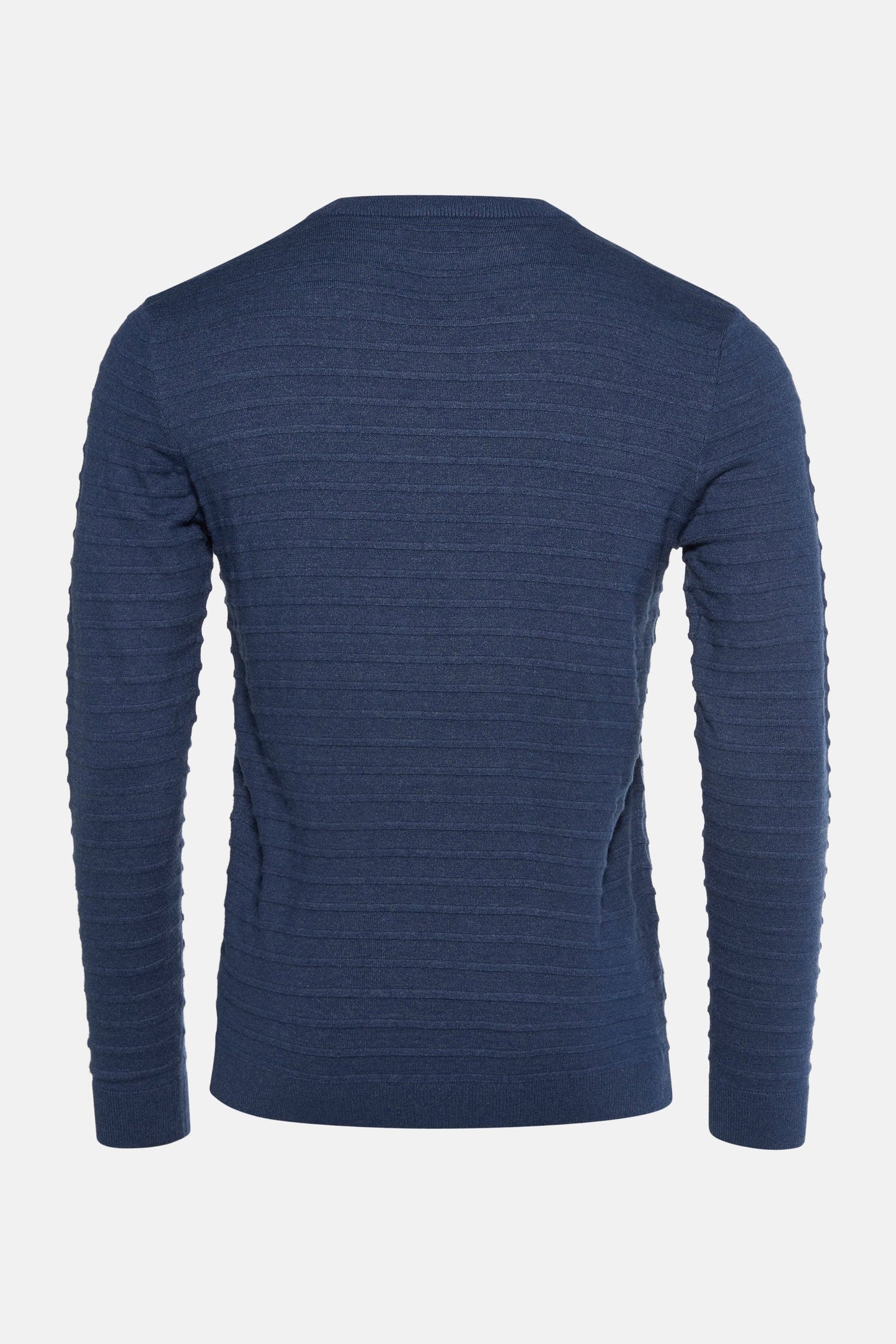 Trui met ronde hals blauw - Petrol Industries®