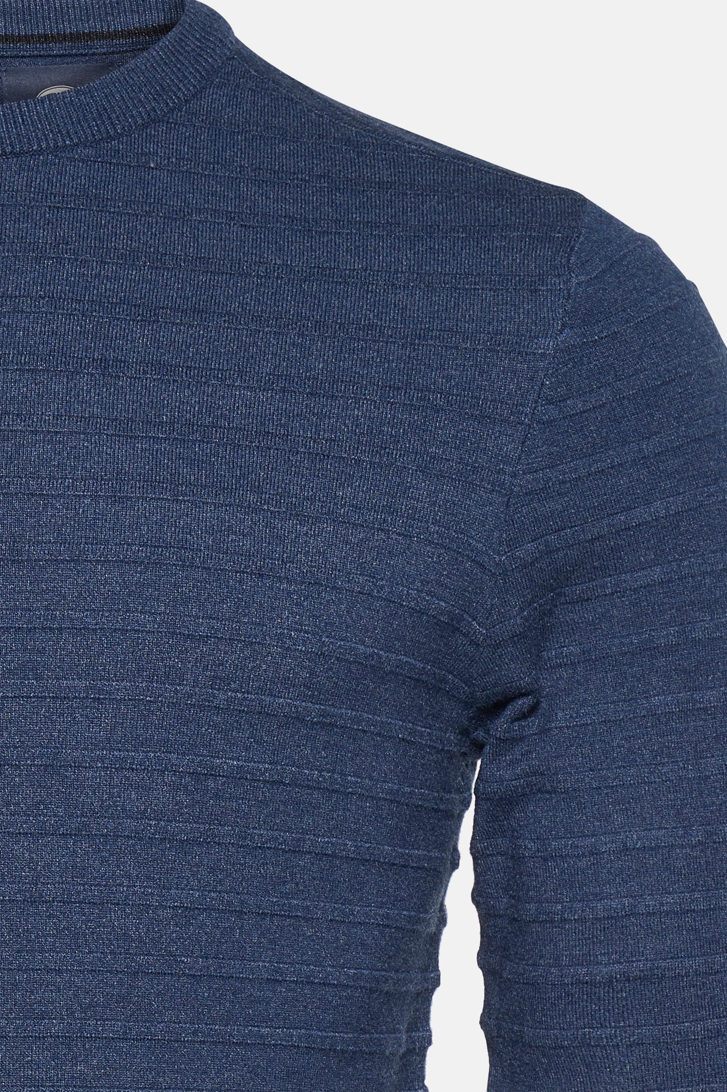 Trui met ronde hals blauw - Petrol Industries®