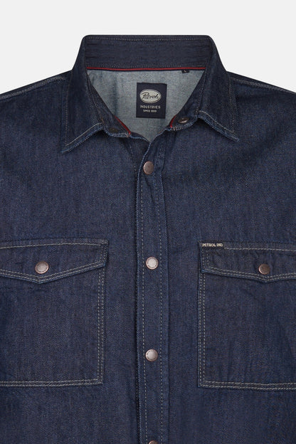 Hemd (lange mouwen) blauw - Petrol Industries®