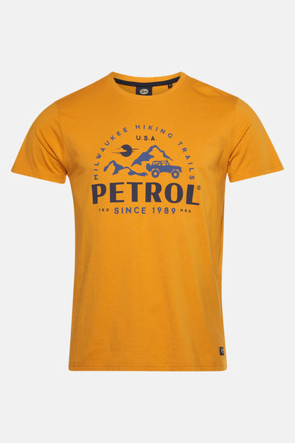 Korte Mouwen T-shirt - Geel