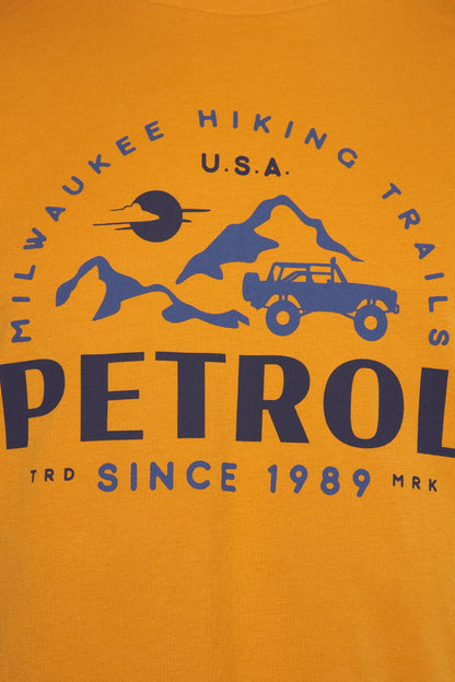 Korte Mouwen T-shirt - Geel